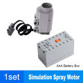 New MOC Smoke Exhaust Motor Simulated Spray Effect Building Blocks Car PF Model Parts Power Functions Technical Motor. 