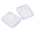 10pcs Clear Plastic Memory Card Case Stick Micro SD TF Card Storage Box Protection Holder Transparent Memory Card Storage Boxes. 