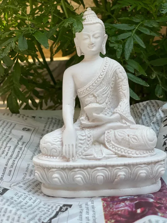5.5%20inches%20Buddha%20Statue%20White,%20Shakyamuni%20Buddha%20Statue%20for%20Home%20Office%20Decoration%20Religious%20Gift%20Items%20-%20Image%207