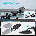 2Pcs Motorcycle Mirrors Fits for 7/8" 22mm Bar End Side Rearview Mirror Universal Motorbike Bike Handlebar Rear View Mirrors. 