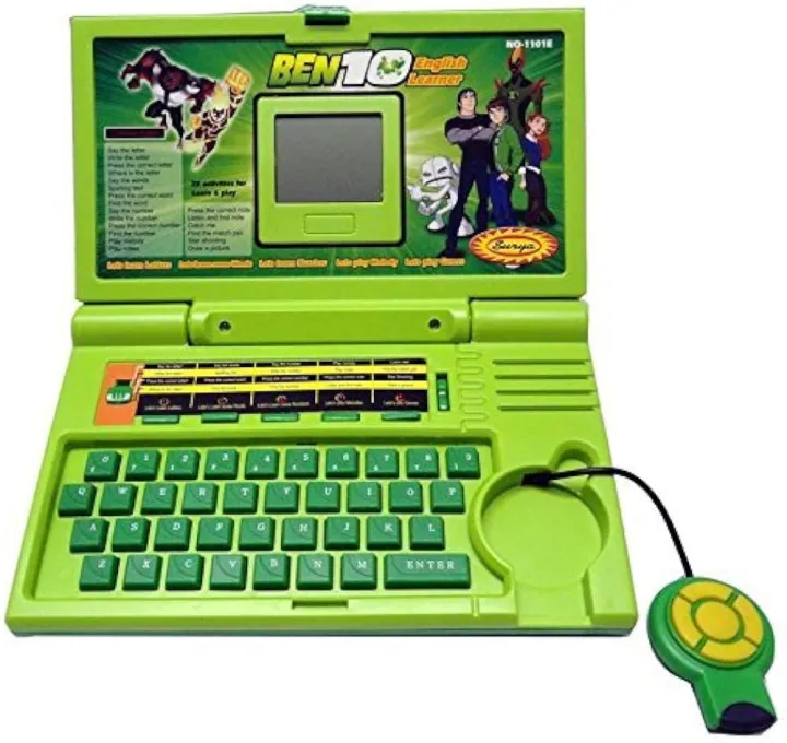 Ben%2010%20Mini%20Laptop%20for%20Kids%20With%2020%20Activities%20Ben%2010%20English%20Laptop%20for%20Kids%20/%20Notebook%20Toy%20for%20Kids%20Education%20Learning%20Toy%20Laptop%20Toy%20Ben%2010%20English%20Learner%20Laptop%20for%20Kids%2020%20Activities%20-%20Ben%2010%20Laptop%20for%20kids%20(Green)%20-%20Image%202