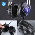 Original HP Headphones H360G 7.1 Virtual Surround Usb2.0 Gaming Headphone Gaming Headset With Microphone Led Light, Skin Friendly 50mm Speaker. 