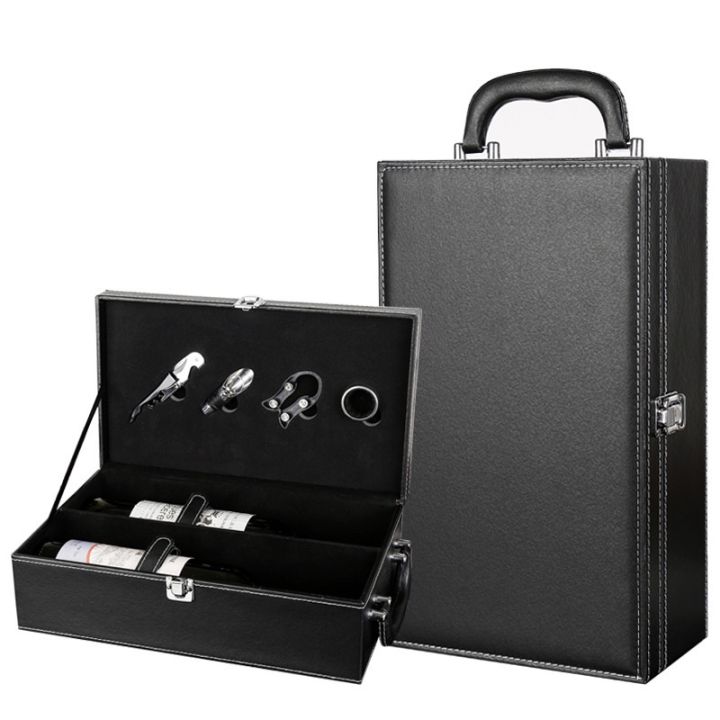 Yymall-2%20bottles%20of%20shockproof%20wine%20gift%20box,%20can%20be%20removed%20inside%20to%20put%20other%20items,%20modern%20appearance,%20free%20drinking%20tool.%20-%20Image%204