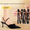New Dual-purpose Tie Shoelaces, High-heeled Shoes Sandals No Heel Strap No Installation Light Luxury and Adjustable Elasticity.