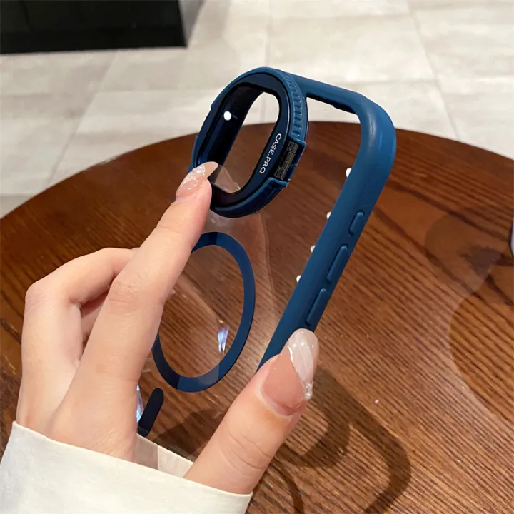 Glass%20Camera%20Protection%20Stand%20Holder%20Case%20For%20iPhone%2016%2015%2014%20Plus%2012%2013%2011%20Pro%20Max%20Magsafe%20Magnetic%20Wireless%20Charge%20Back%20Cover%20-%20Image%206