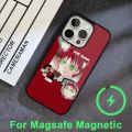 The Disastrous Life of Saiki K Saiki Kusuo Phone Case For iPhone 15 14 13 12 11 Pro Max Plus Magsafe Black Soft Cover. 