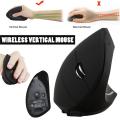 Wireless Vertical Mouse 2.4G Wireless Computer Gaming Mice Ergonomic Vertical Mouse USB Optical DPI Mouse For Laptop PC Desktop. 