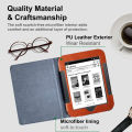 For Barnes Noble Nook Simple Touch Case Ereader Ebook Folio Flip Cover Pocket Pouch Nook 2nd/3rd BNRV300 BNRV350 BNRV500 Cases. 