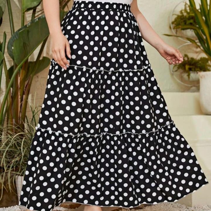 Girl's/Women%20Lilen%20Fabric%20Long%20Skirt%20-Free%20Size%20-%20Image%202