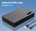 3.5 & 2.5 Inch Sata To TYPE C Hdd Case Hard Disk Case External Hard Drive. 