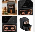 Silver Crest Air Fryer 12 Ltr | Transparent Basket | 2400 Watts | 8 Preset Menu | Touch Control. 