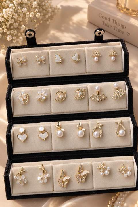 Any%2012%20pair%20korean%20Earings%20with%20Jhumka%20box%20jewelry%20box%20-%20Image%204