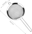 Pack of 3 Kitchen Sieve Stainless Steel Fine Mesh Sieve. 