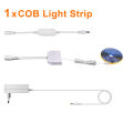 Tuya Smart WiFi LED Strip Lights DC12V FCOB Tape Voice Control 320leds/M Multiple Layer Cabinet Bookshelf Backlighting Wall Deco lightify. 