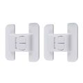 New 5Pcs Home Refrigerator Lock Safety Fridge Freezer Door Lock Multi-function Safety Locks Children Security Protector.