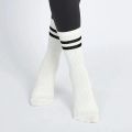 Mid-tube Women Pilates Socks Breathable Anti-Slip Yoga Socks Cotton Ladies Ballet Dance Elasticity Fitness Sports Socks. 