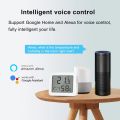 EWeLink Zigbee 3.0 Temperature & Humidity Sensor, Low Power Consumption, Real-Time Monitoring, Compatible With Alexa And .. 