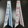 2025 New Design  Scarf Women Luxury Brand Scarf Skinny Bag Silk Scarves Foulard Hair Neckerchief Headband For Ladies. 