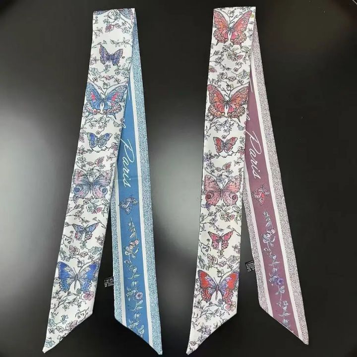 2025%20New%20Design%20%20Scarf%20Women%20Luxury%20Brand%20Scarf%20Skinny%20Bag%20Silk%20Scarves%20Foulard%20Hair%20Neckerchief%20Headband%20For%20Ladies%20-%20Image%203