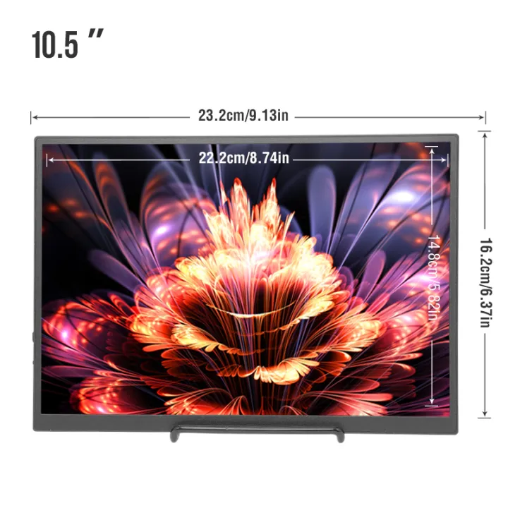 Anmite%2010.5-Inch%20Portable%20Monitor%201280P%20HDR%2015:10%20Low%20Blue%20Light%20For%20XBox%20PS4%20/%205%20Switch%20Cell%20Phone%20PC%20Loptop%20Extension%20-%20Image%202