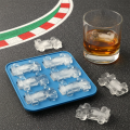 6-Cavity 3D Race Car Silicone Ice Mold Grand Prix Style Ice Cube Tray Chocolate Mould DIY Baking Tool for Tumbler BPA Free.