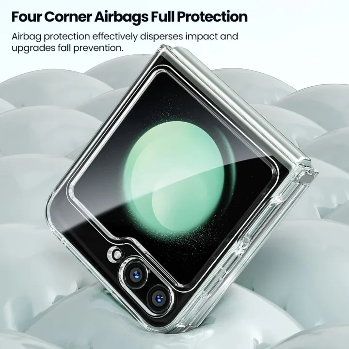 Toocki%20Transparent%20TPU%20Case%20for%20Samsung%20Galaxr%20Z%20Flip%205%204%203%205G%20Phone%20Protector%20Shockproof%20Cover%20for%20Samsung%20Z%20Flip%20-%20Image%202