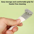 1pc Bird Cage Cleaning Brush Tool, Bird Poop Remover,Parrot Cage Sanitary Brush Accessories for Budgies Cockatiels.