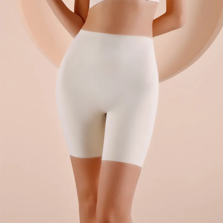 Seamless%20High%20Waist%20Shorts%20Panties%20For%20Women%20Tummy%20Control%20Hip%20Lift%20Ice%20Silk%20Safety%20Pants%20Sports%20Underwear%20Boyshorts%20Boxer%20-%20Image%204