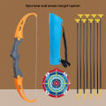 Kids Bow and Arrow Set Outdoor  Archery Toys Set for Kids Ages 4-8 8-12 with Suction Cup Arrows For Kids Adult Stress Relief. 
