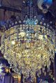 New 6 Light Crystal Fanoos 32inch Length 24 inch width for Ceiling Light. 