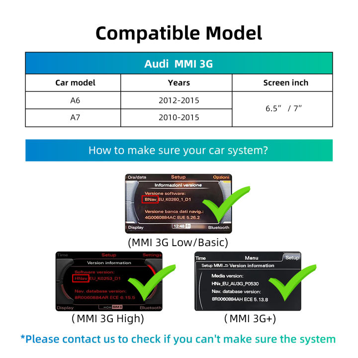 Wireless%20CarPlay%20Android%20Auto%20Retrofit%20Decoder%20Box%20Kit%20for%20Audi%20A6%20A7%202010-2015%20MMI%203G%20System%206.5/7%20Inch%20Screen%20Upgrade%20OEM%20Feel%20-%20Image%206