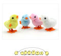 L & L * ready to ship from-Bangkok * steel jump toy children's toy chicken chick walking toy 8cm * 7cm. 