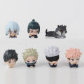 7pcs/set Jujutsu Kaisen Satoru Gojo Itadori Yuji Megumi Kugisaki Sukuna Geto Suguru Anime Figure Toys Cute Doll Collection Model. 