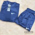 Pair of One Ni-ke Just do it Shirt & Trousers for men| Summer active wear shirt & trouser fot Mens| Ni-ke tracksuit| Just do it tracksuit| Summer tracksuit for boys| Ni-ke Active wear suit for mens| Shirt & Trouser for gym wear|new Just Do it tracksuit. 