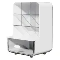 Desktop Storage Box Transparent Acrylic Superior Sense Student Makeup Storage Rack Drawer Type Sundries Stationery Organizer Box.