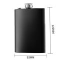 6-12oz Stainless Steel Whiskey Liquor Pocket Wine Bottle Pocket Alcohol Bottle Portable 304 Whisky Flask Metal Wine Pot. 