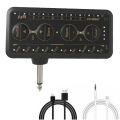 Cuvave Guitar Plug Amp Pa-1 Headphone Mini Amplifier Speakers Combo Amplifier Acoustic Electric Bass Sound Pedal Board Delay H8. 