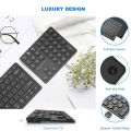 Rechargeable Double Bluetooth Number Pad Wireless Numeric Keypad 36-Keys External Numpad Keyboard Data Entry. 