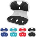 Premium Lumbar Support Petal-Shaped Office Chair Cushion – Breathable Fabric , Posture Corrector , Waist & Hip Comfort , Polypropylene Sponge. 