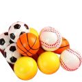 Soft Foam Balls for Kids with Assorted Design/Strees Relief Sponge Balls with Various Colours 2.5inches/Hand Exercise Ball for Physiotherapy. 