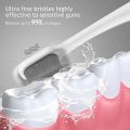 10000 Bristle Micro Nano Toothbrush for Sensitive Teeth and Gums Care, Extra Soft Silko Toothbrush for Adults and People with Braces  ergonomic toothbrush for comfortable grip, safe and durable nano toothbrush for adults, (No Color Choice) Random Color. 