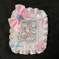 Lolita Maid Lace Handmade ID Card Holder Cute Badge Reel for Girls Kawaii Card Case with Lanyard. 