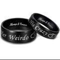 Customize Challa Name Ring (name inside ring). 