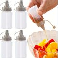 4/8/12PCS Plastic Sauce Squeeze Bottle Mini Seasoning Box Salad Dressing Containers Outdoor Portable Barbecue Spice Jar Kitchen.