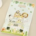10/20/50pcs Jungle Animals Bag Candy Biscuit Packing Bags, Safari Animals Bag for Guest Birthday Supplies.