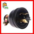 Generator 3 Pin Plug, AC 250V 30A Screw Lock Generator Power Plug, Generator Parts. 