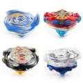 Beyblade Beyblade with chassis and pull line model metal assembled gyro cover straight. 