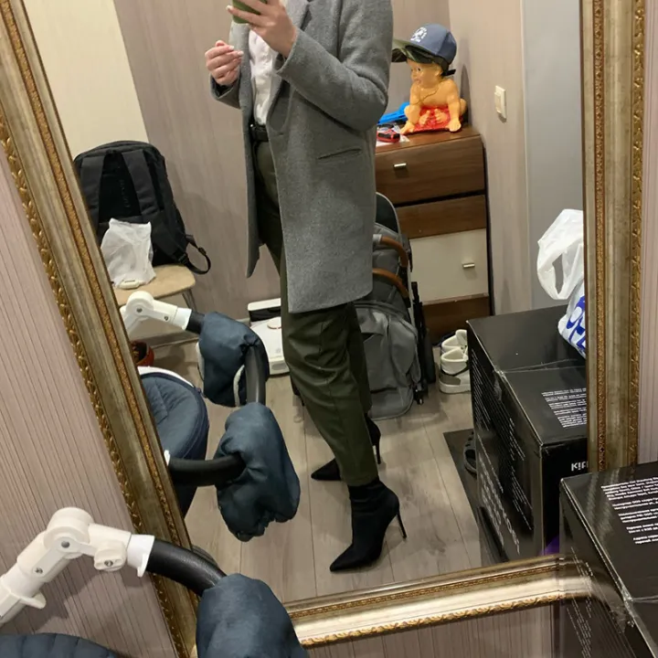 Women%207.5cm%2010cm%20High%20Heels%20Silk%20Sock%20Boots%20Green%20Low%20Heels%20Short%20Ankle%20Boots%20Lady%20Stripper%20Winter%20Pointed%20Toe%20Satin%20%20Shoes%20-%20Image%206
