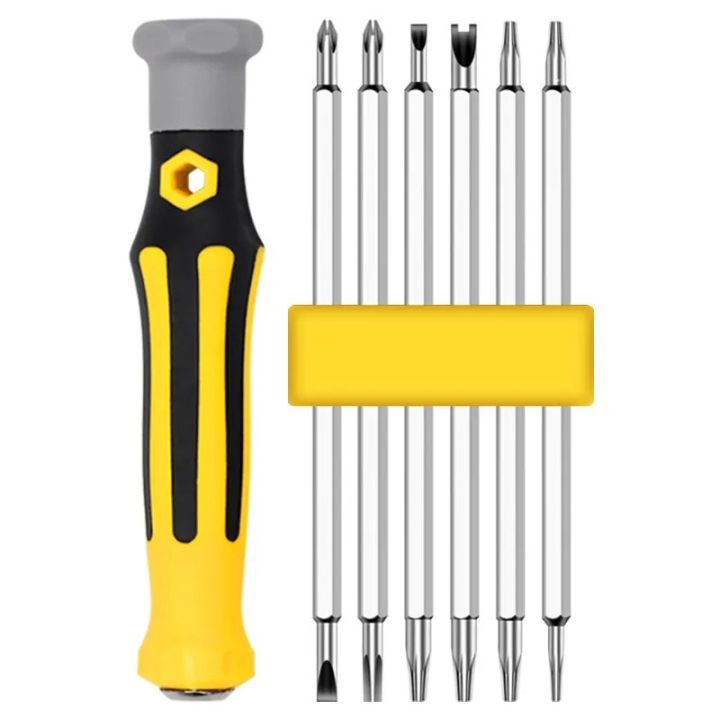 6hl1%20Set%20Security%20Anti-Tamper%20Magnetic%20Screwdriver%20Bit%20Hex%20Torx%20Screw%20Head%20Flat%20Head%20Hand%20Tool%20-%20Image%205