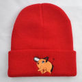Anime Chainsaw Man Knitted Plush Hat Pochita Warm Cap Cosplay Unisex Costume Prop Party Accessories Gift. 